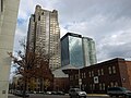 Image 2Regions-Harbert Plaza, Regions Center, and Wells Fargo Tower in Birmingham's financial district (from Alabama)