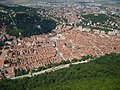 Brașov seen from Tâmpa Mountain