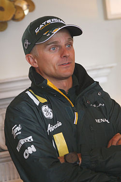 Heikki Kovalainen Britannian GP:ssä 2012.