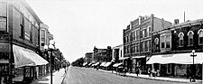 Looking south on Stone Street, 1917