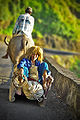 An Ivatan woman fresh from work