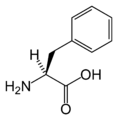 L-фенилаланин (Phe / F)