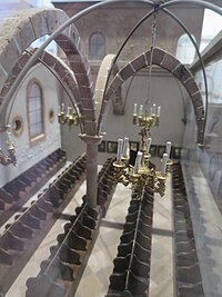 Frauen-Synagoge um 1620: Modell im Jüdisches Museum Worms