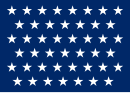 Twenty-fourth US naval jack, 1896-1908