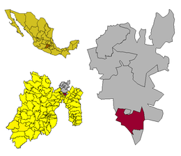 Comune di Nextlalpan – Mappa