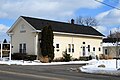 Le dépôt de trains du vieux village historique