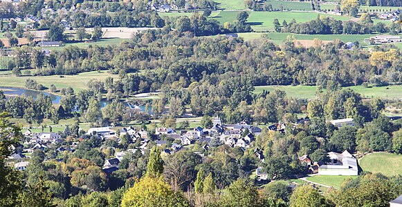 Vue en été.