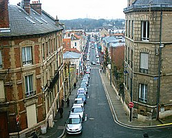 Rue Thiers i Pontoise