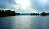 Lake Sarkavesi, Mäntyharju: a typical Savo landscape