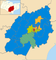 2003 results map