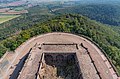 Blick zur Ruine der Unterburg