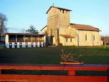 las arenas e la glèise de St Martin.