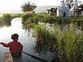 The shores of Inle Lake