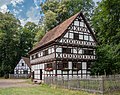 Fachwerkhaus aus Witzelroda im Freilichtmuseum Hennebergischen Museum Kloster Veßra (Anfang 17. Jahrhundert)[4]