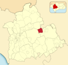 Расположение муниципалитета Ла-Кампана на карте провинции