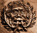 Detail of a Green Man