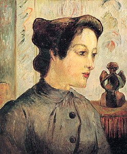 Portrait of a Young Woman, Paul Gauguin