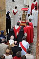 Procesio dum la festo de la sankta Foy( 6an de oktobro 2013)