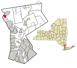 Location of Buchanan, New York