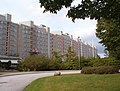 Tower block buildings in Rosengård.