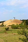 Der Rößberg mit Aussichtspunkt Via Regia