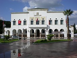 Bizerte City Hall in Belgique Street area