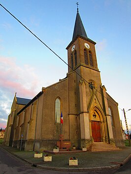 Kerk van Saint-Grégoire-1er / St. Gregor der Große in Vittoncourt / Wittenhofen an der Nied