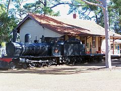 3e Darling Range Railway Station in Kalamunda History Village