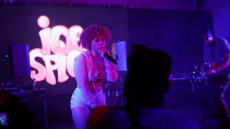 Ice Spice performing