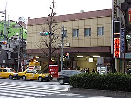 浅草橋駅 東口（2007年2月25日）