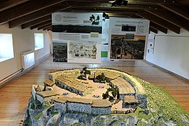 Maqueta del castro celtíbero de Castillejo de Castilfrío[84]​ (Castilfrío de la Sierra).