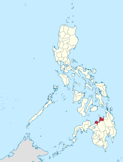 Mapa ning Northern Mindanao ampong Misamis Oriental ilage