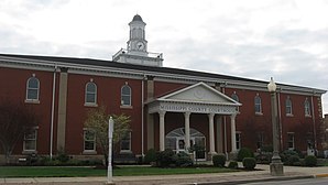 Das Mississippi County Courthouse in Charleston