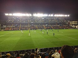 Partido de Copa del Rey de la temporada 2018-2019, Rayo Vallecano 0:1 CD Leganés, estadio de Vallecas