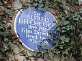 Image 67English Heritage blue plaque commemorating Sir Alfred Hitchcock at 153 Cromwell Road, London (from Culture of the United Kingdom)