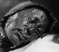 Mummificerede moselig. Tollundmanden (Silkeborg, Danmark)