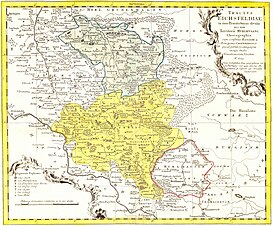 Mapa de Eichsfeld de 1759