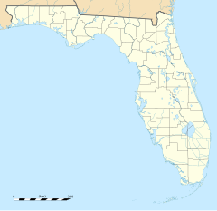 Fountainebleau, Florida на карти Флориде