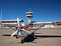 V5-MAG in front of Windhoek Tower