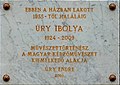 Ury Ibolya,[3] Pozsonyi út 12.