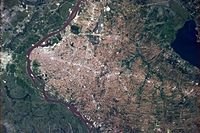 Asunción, viden iz International Space Station]]