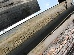 Первинна англійська рейка Barrow Steel, з якої починалася луганська залізниця (1876 року)