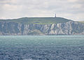 View of the memorial on the cliffs near Calais