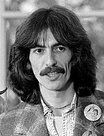 George Harrison en 1974.