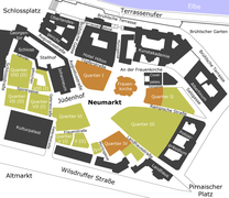 Straßen und Quartiere des Neumarkts (Neubebauung)