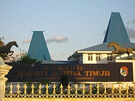 Kantoor van de regent (bupati) van Oost-Sumba