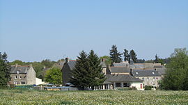 A general view of Saint-Christophe-de-Valains