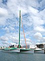 Trimaran Groupama à Lorient