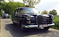 200 D als historisches Taxi