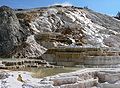 Mésztufateraszok a Yellowstone Nemzeti Parkban, Mammoth Hot Springs